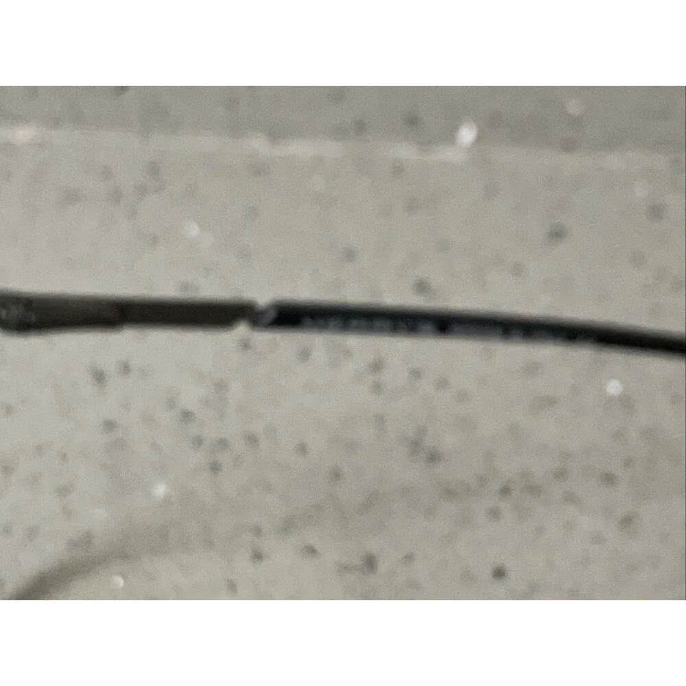 Merry's Black Square Eyeglasses Frames Only 55-17-140 C4 9057 Italy